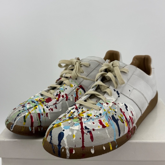 Margiela GAT Low Paint Splatter - Picture 3 of 8